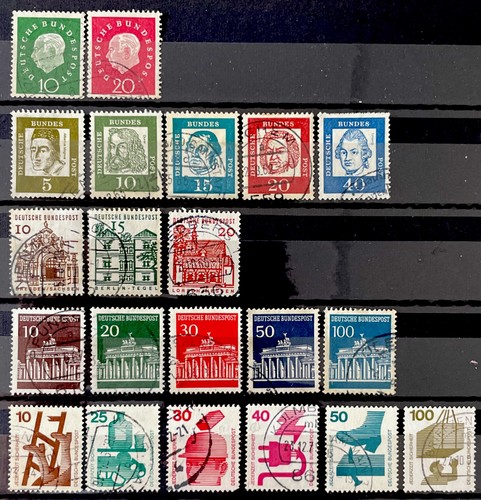 Brd bund freimarken - brd,