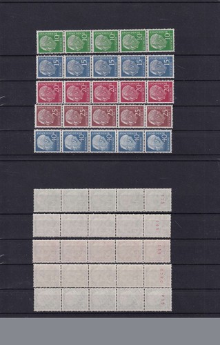 Bund rollenmarken heuss - bund,