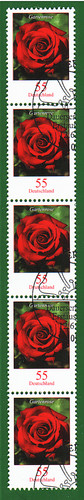 Bund blumen rollenmarken - ds,