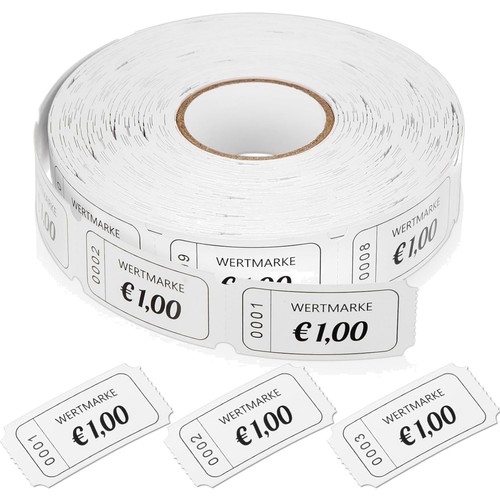 Wertmarken rolle euro rollen - wertmarken,
