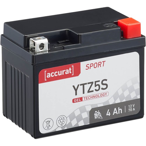 Motorradbatterie ytz5s gel 12v - gel,