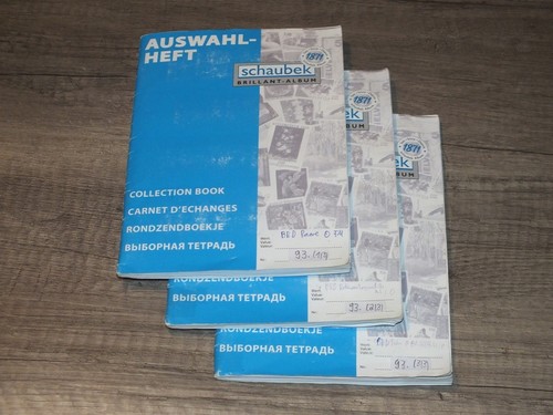 Drei volle auswahlhefte - (93),