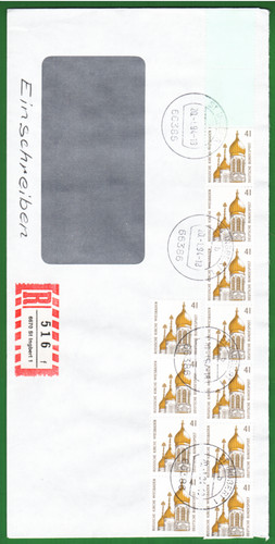 Einschreiben bund dauerserie - bund,