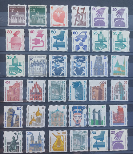Bund brd lot rollenmarken - bund,