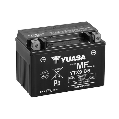 Batterie yuasa agm ytx9 - yuasa, ytx9-bs
