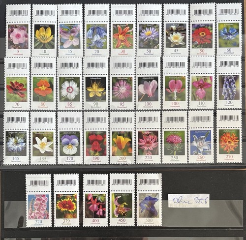 Bund dauerserie blumen satz - bund,