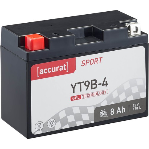 Motorradbatterie yt9b gel - motorradbatterie,