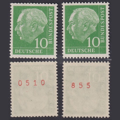 Bund heuss 183 rollenmarke - r,