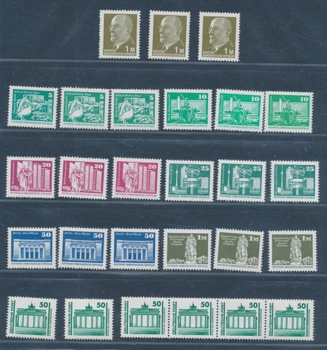 Ddr lot rollenmarken - lot,