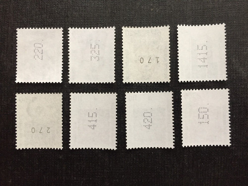 Brd posten lot rollenmarken - brd,