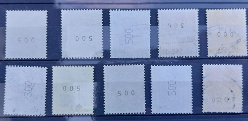 Bund brd lot rollenmarken - lot,