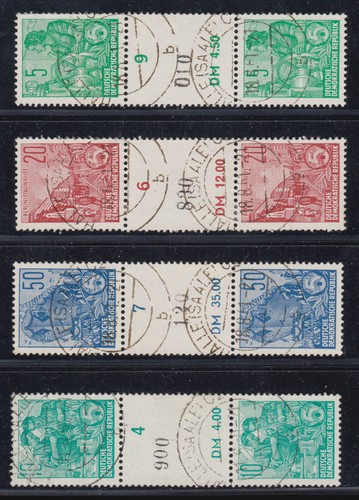 Versuchs rollenmarken ddr 1959 - ddr,