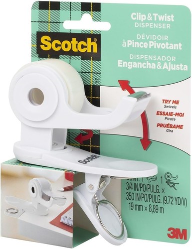 Scotch clip twist - clip&twist, abroller