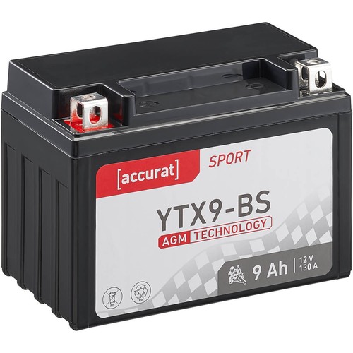 Motorradbatterie ytx9 agm - ytx9-bs,